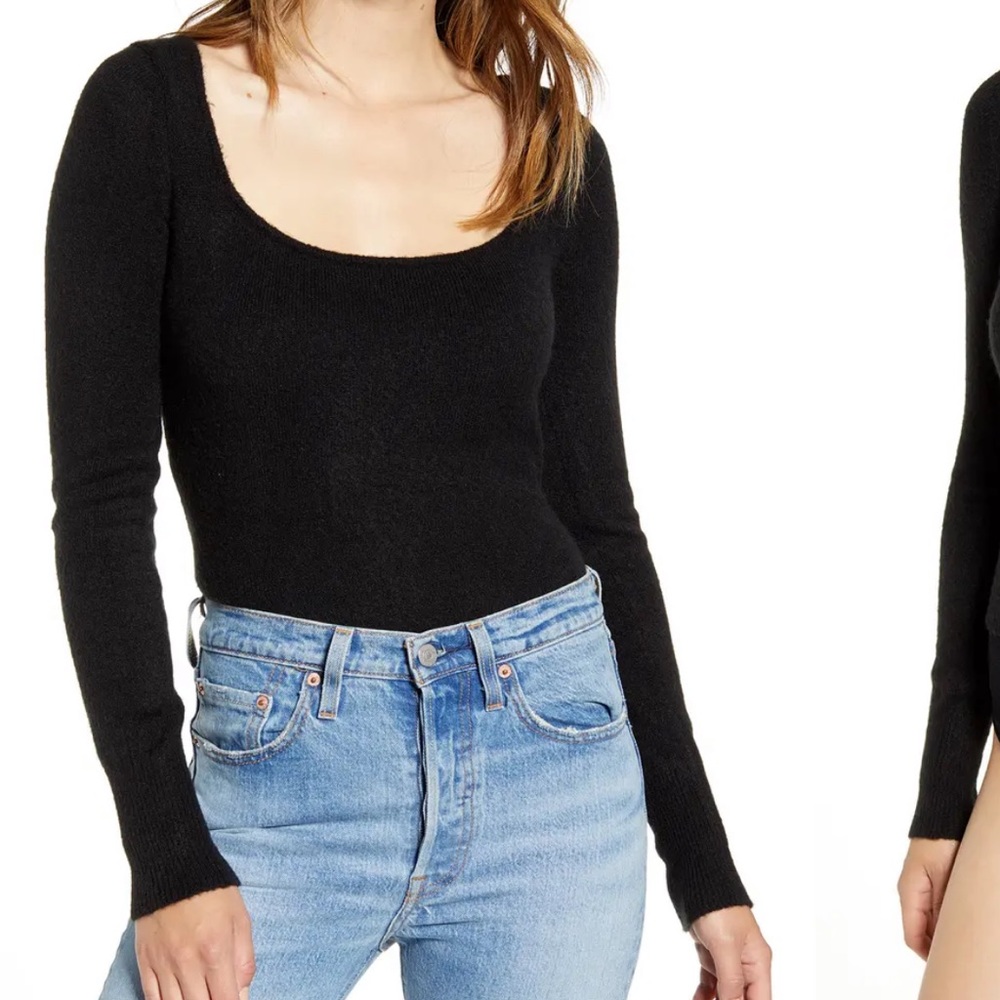 Leith Long Sleeve Sweater Bodysuit